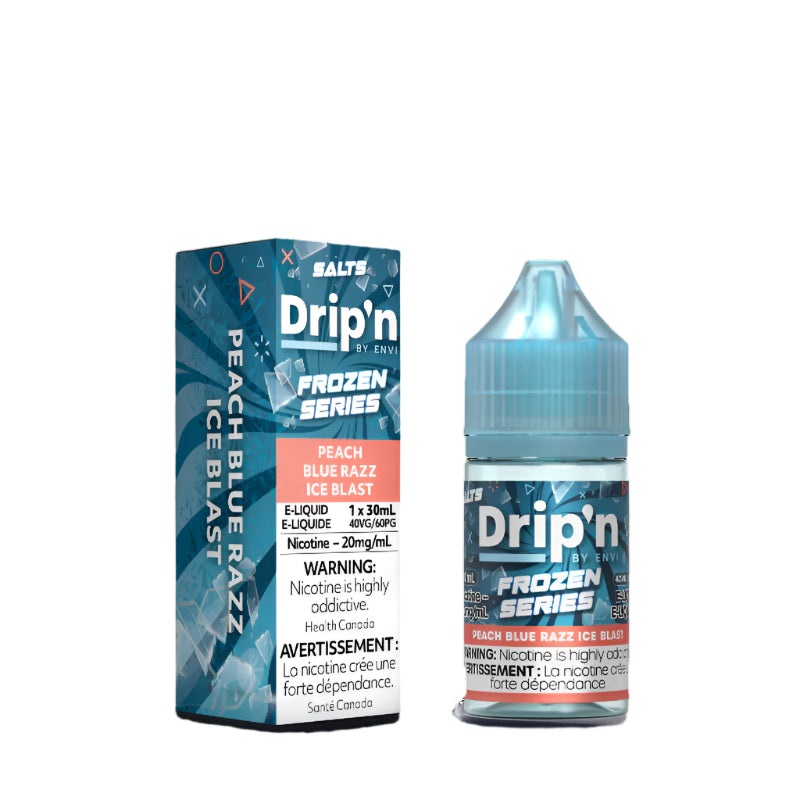 Drip’n by Envi – Frozen Series – Peach Blue Razz Ice Blast 30 ml Salt