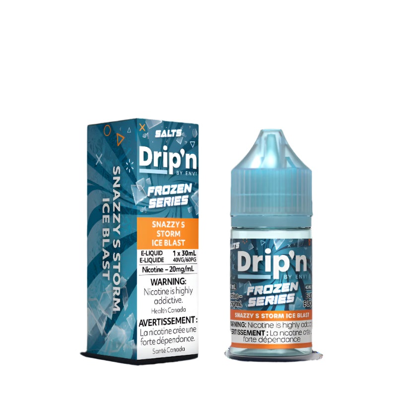 Drip’n by Envi – Frozen Series – Snazzy S Storm Ice Blast 30 ml Salt