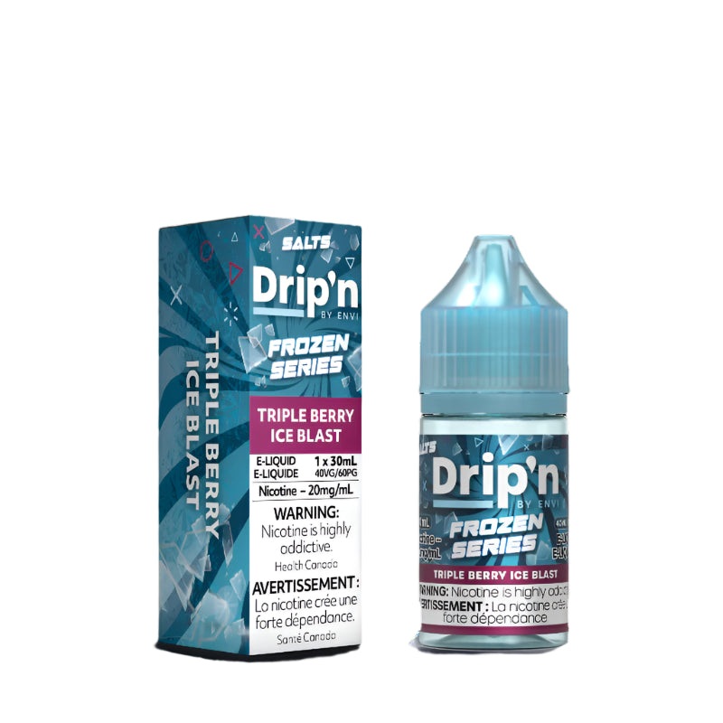 Drip’n by Envi – Frozen Series – Triple Berry Ice Blast 30 ml Salt