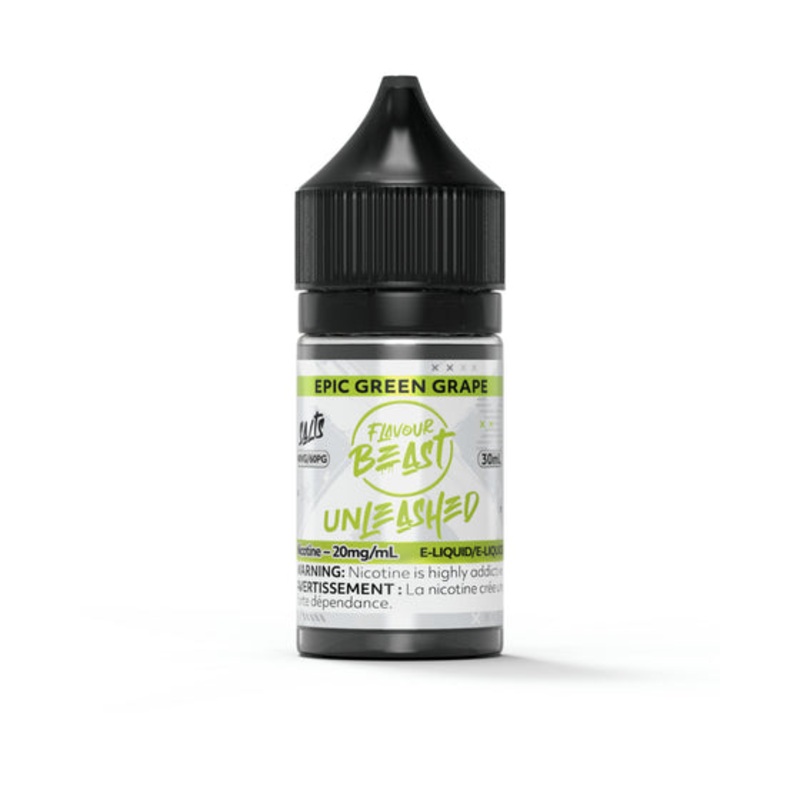 Flavour Beast Unleashed – Epic Green Grape 30 ml Salt