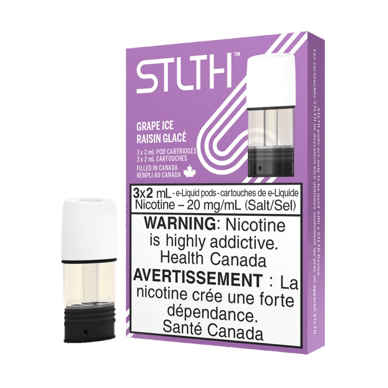 STLTH Grape Ice|20mg|BOLD 50|0mg (Nicotine Free)