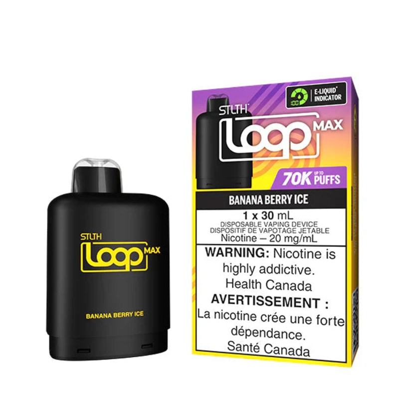 STLTH Loop MAX – Banana Berry Ice