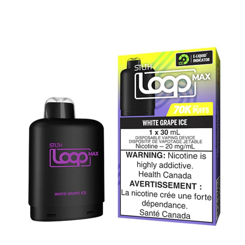 STLTH Loop MAX – White Grape Ice
