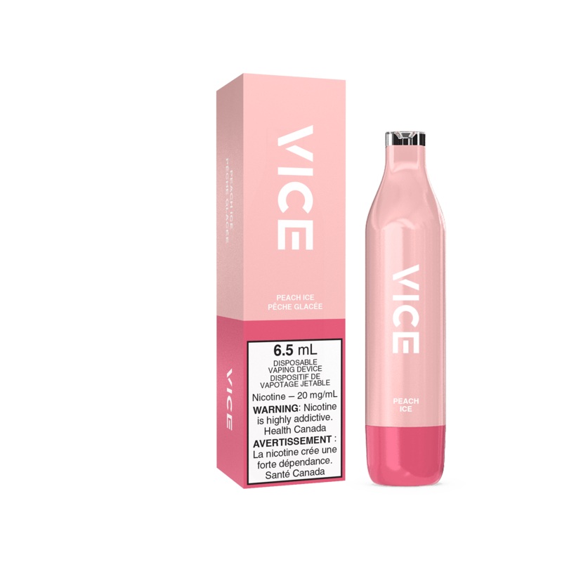 Vice 2500 – Peach Ice|0mg|12mg|20mg