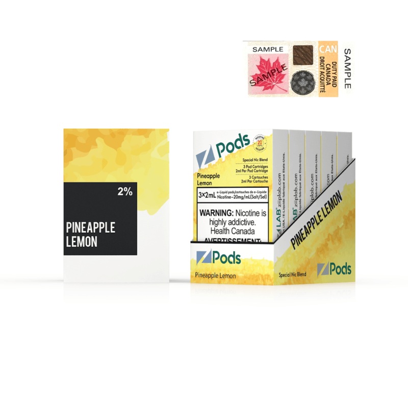 Z Pods – Pineapple Lemon 20mg