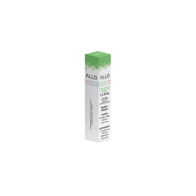 Allo Ultra 2500 – Lemon Lime Cranberry