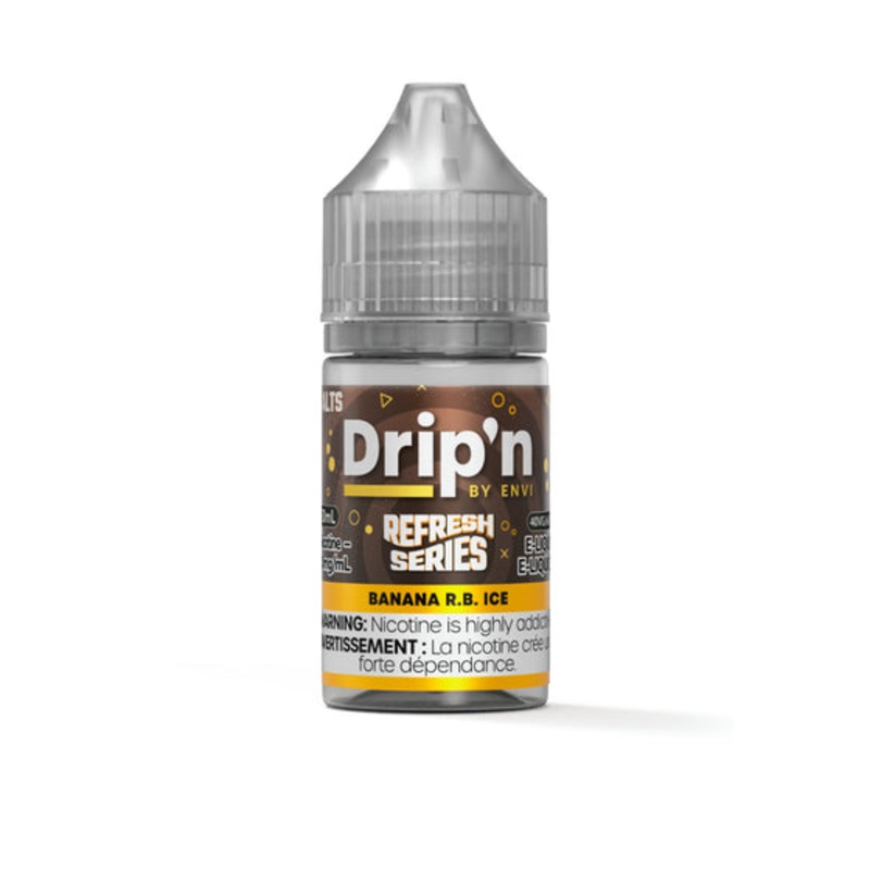 Drip’n by Envi – Refresh Series – Banana R.B. Iced 30 ml Salt