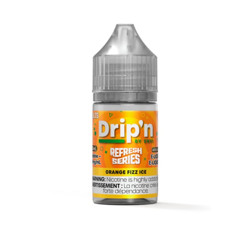 Drip’n by Envi – Refresh Series – Orange Fizz Iced 30 ml Salt