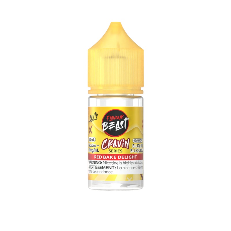 Flavour Beast Cravin Series – Red Bake Delight 30 ml Salt