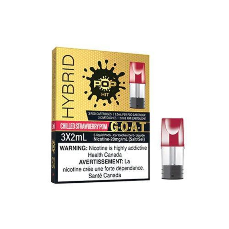 Pop Pods – G.O.A.T Chilled Strawberry Pomegranate 20mg