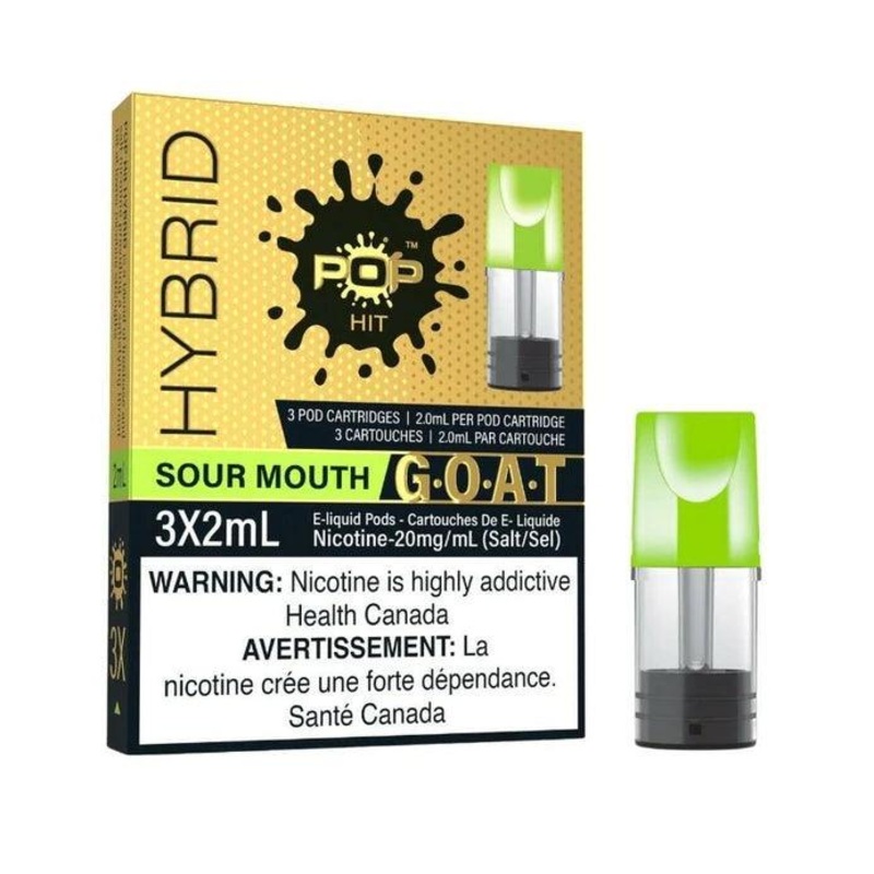Pop Pods – G.O.A.T Sour Mouth 20mg