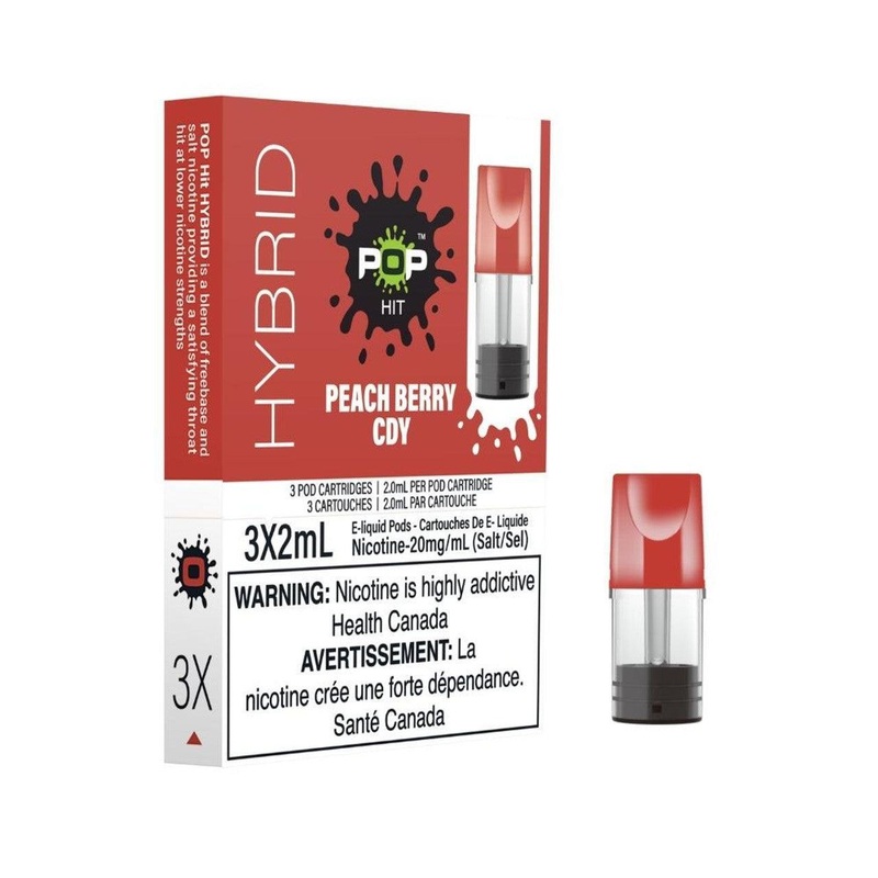 Pop Pods – Peach Berry Cdy 20mg