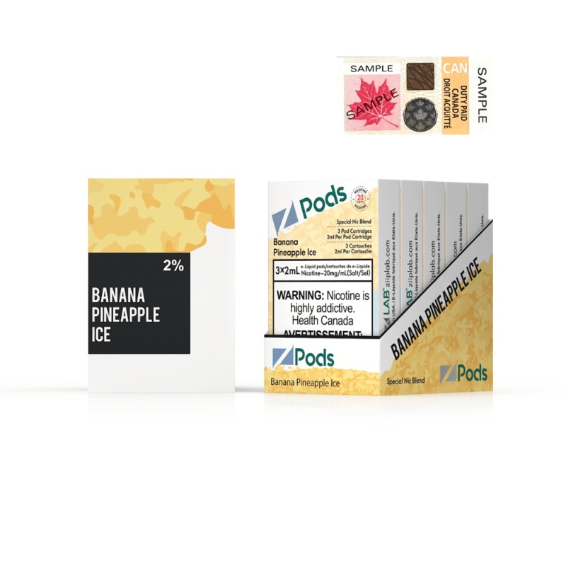 Z Pods – Banana Pineapple Ice 20mg