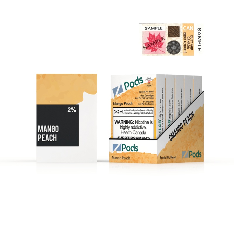 Z Pods – Mango Peach 20mg