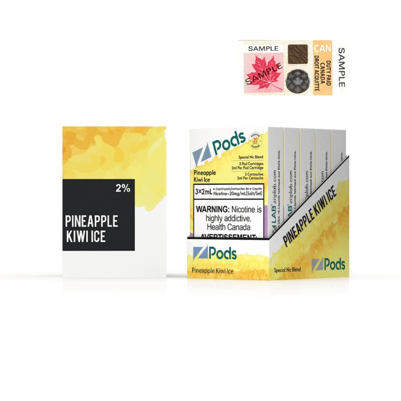 Z Pods – Pineapple Kiwi Ice 20mg