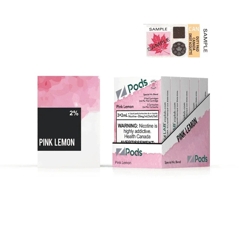 Z Pods – Pink Lemon 20mg