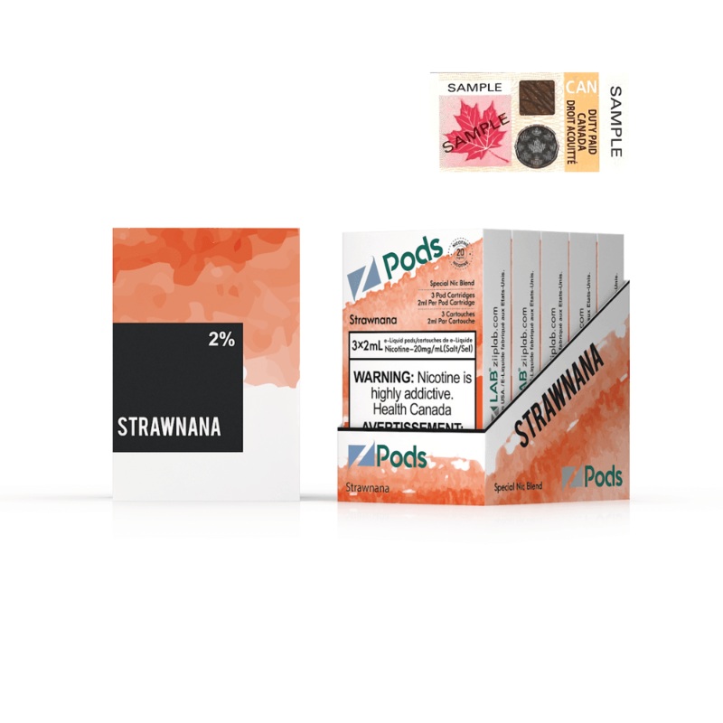 Z Pods – Strawnana 20mg