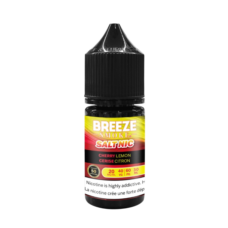 Breeze S50 – Cherry Lemon 30 ml Salt