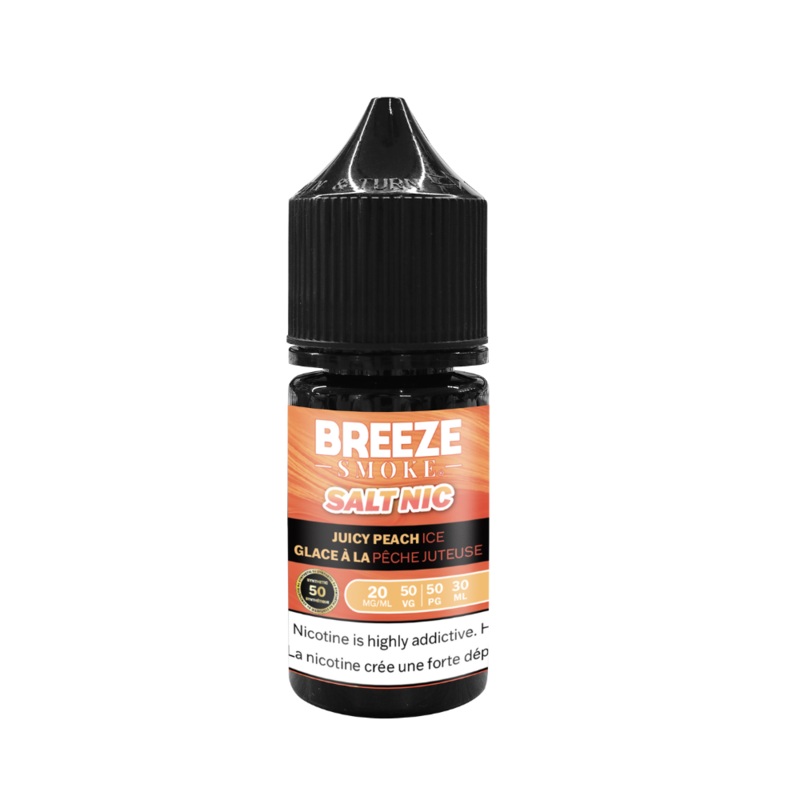 Breeze S50 – Juicy Peach Ice 30 ml Salt