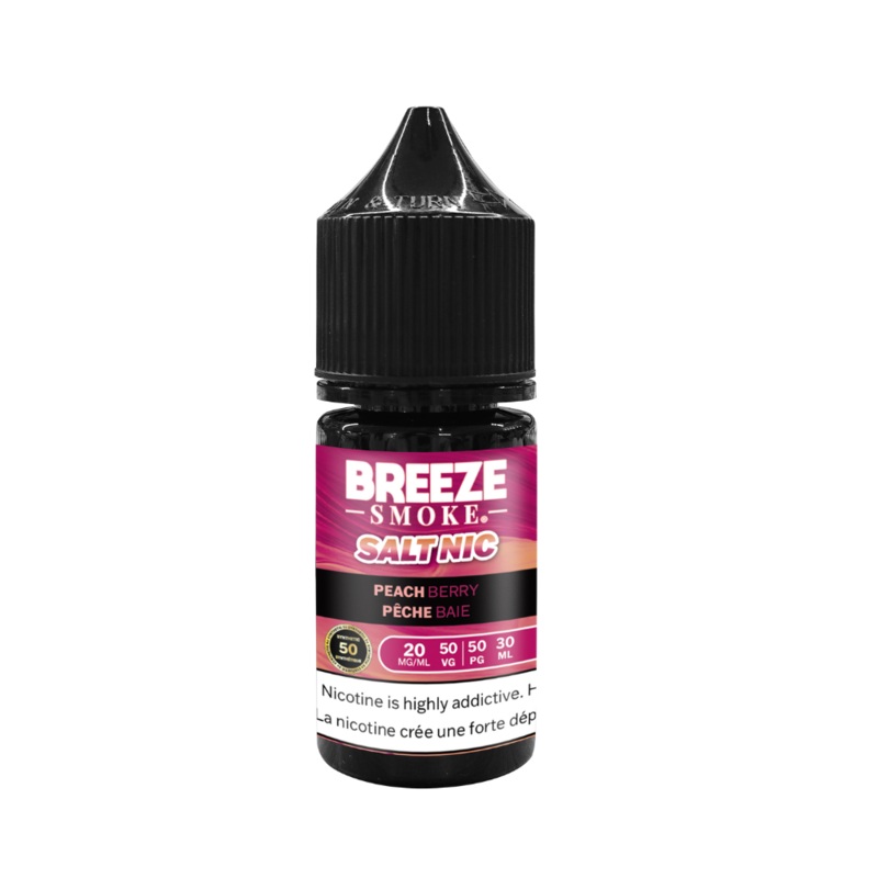Breeze S50 – Peach Berry 30 ml Salt