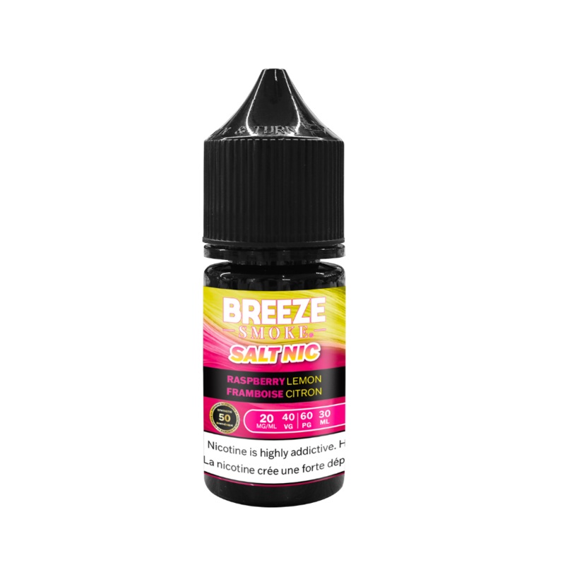 Breeze S50 – Raspberry Lemon 30 ml Salt