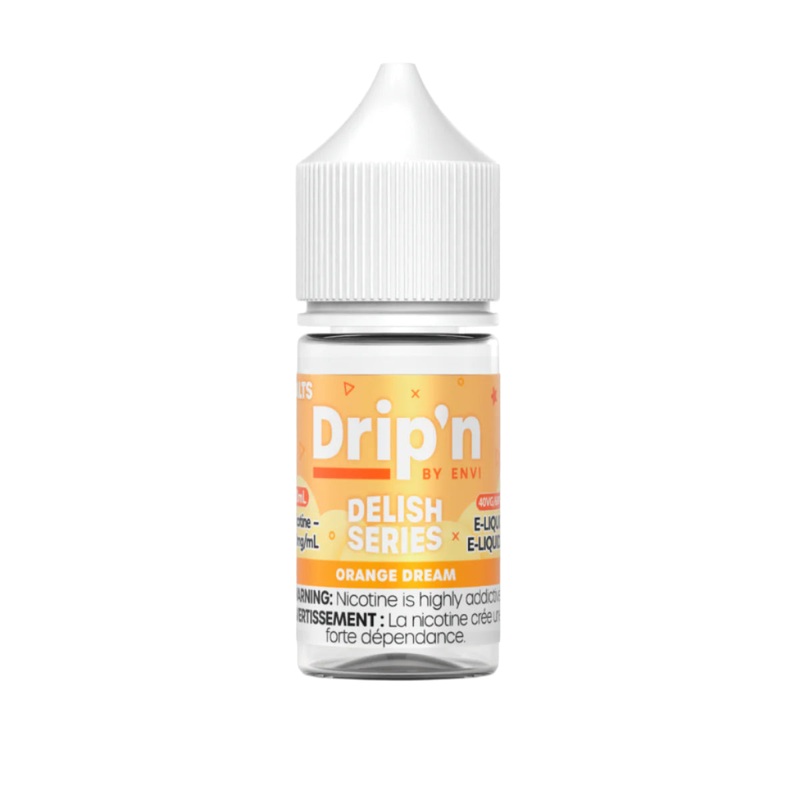 Drip’n by Envi – Delish Series – Orange Dream 30 ml Salt