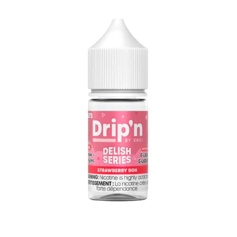 Drip’n by Envi – Delish Series – Strawberry Doh 30 ml Salt