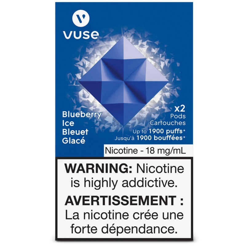 Vuse Blueberry Ice|Intense Flavour – 20mg