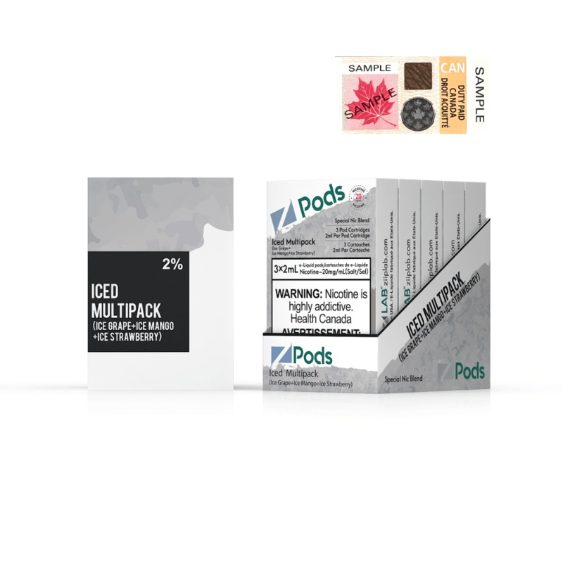 Z Pods – Iced Multipack 20mg