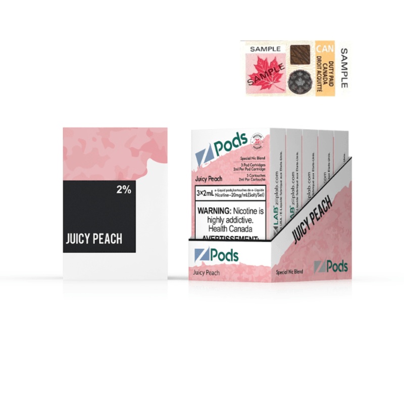 Z Pods – Juicy Peach 20mg