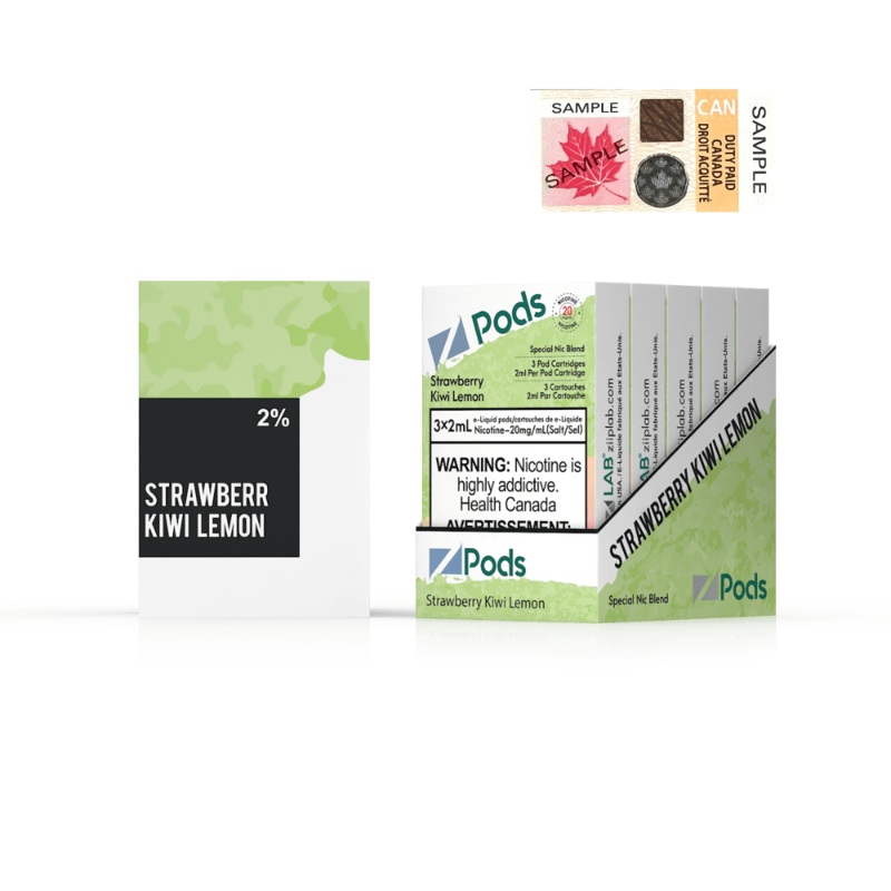 Z Pods – Strawberry Kiwi Lemon 20mg