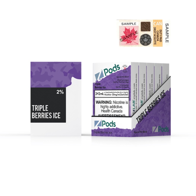 Z Pods – Triple Berries Ice 20mg