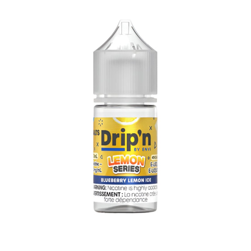 Drip’n by Envi – Lemon Series – Blueberry Lemon Ice 30 ml Salt