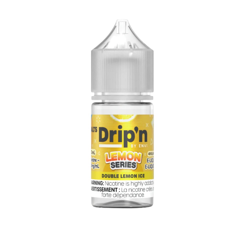 Drip’n by Envi – Lemon Series – Double Lemon Ice 30 ml Salt