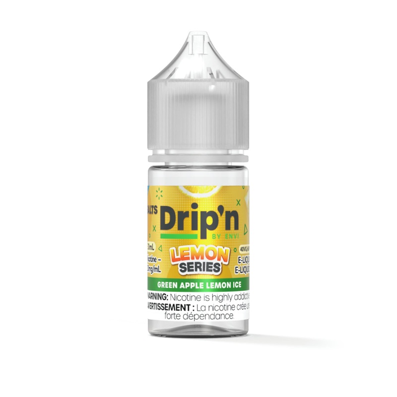 Drip’n by Envi – Lemon Series – Green Apple Lemon Ice 30 ml Salt