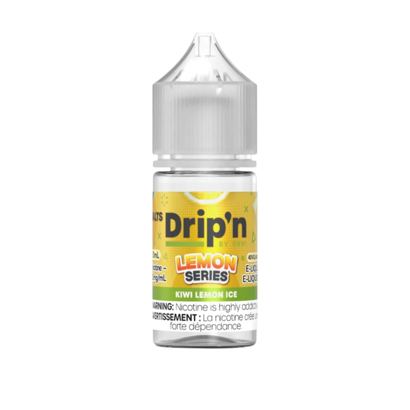 Drip’n by Envi – Lemon Series – Kiwi Lemon Ice 30 ml Salt