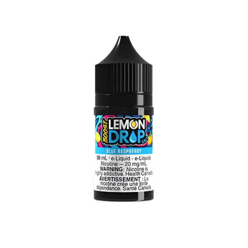 Lemon Drop Boost – Blue Raspberry 30 ml Salt