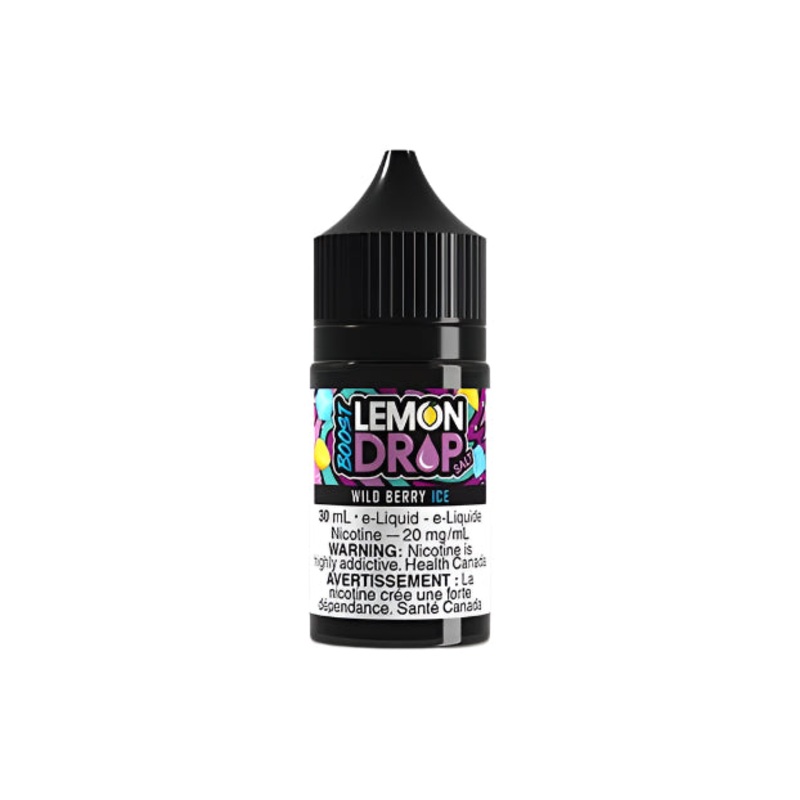 Lemon Drop Boost Ice – Wild Berry 30 ml Salt