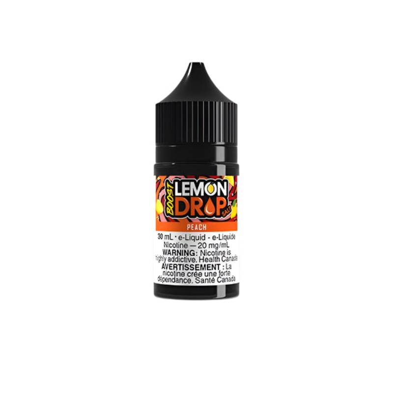 Lemon Drop Boost – Peach 30 ml Salt