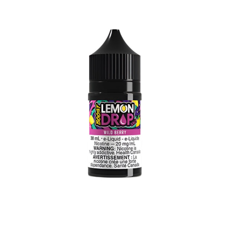 Lemon Drop Boost – Wild Berry 30 ml Salt