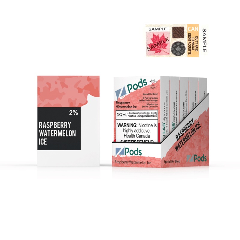 Z Pods – Raspberry Watermelon Ice 20mg