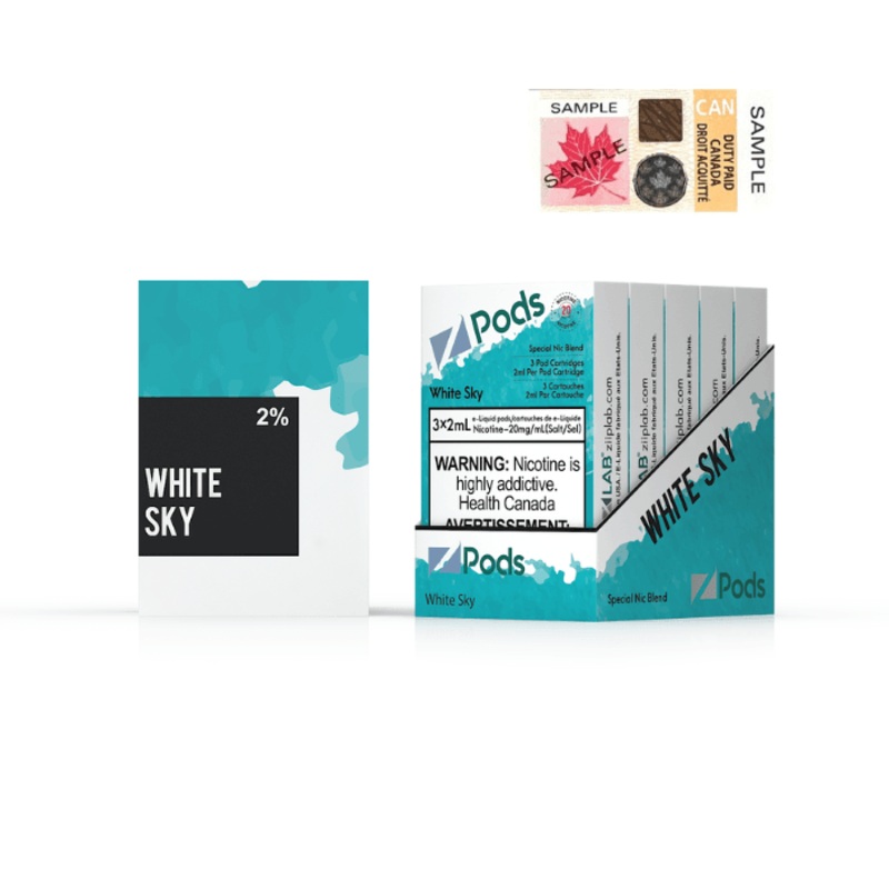 Z Pods – White Sky 20mg