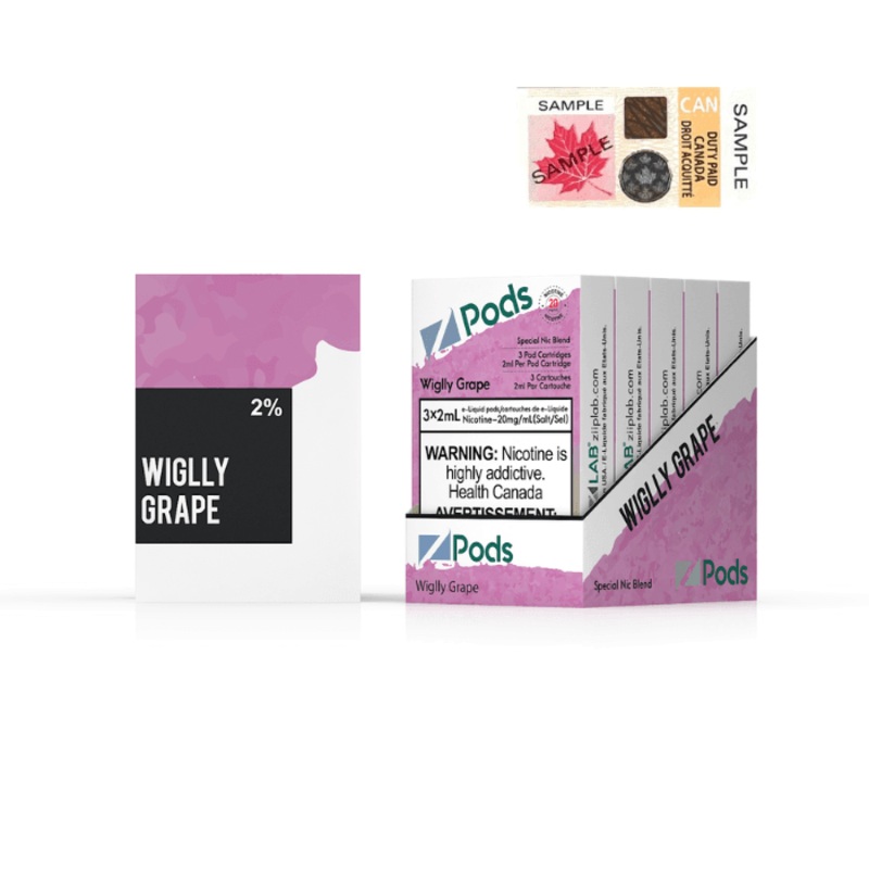 Z Pods – Wiglly Grape 20mg