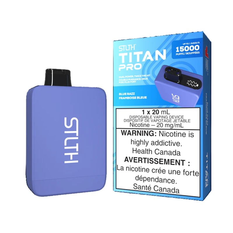 STLTH Titan Pro 15K – Blue Razz (PROV)