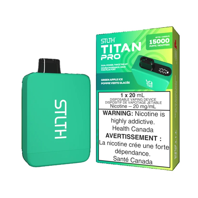 STLTH Titan Pro 15K – Green Apple Ice (PROV)
