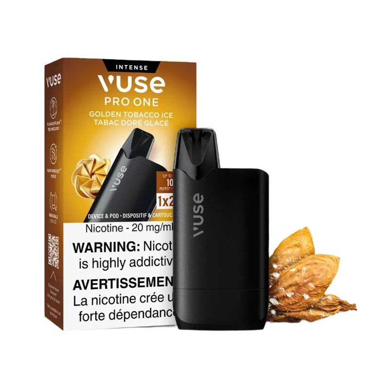 Vuse Pro One Kit – Golden Tobacco Ice (PROV)