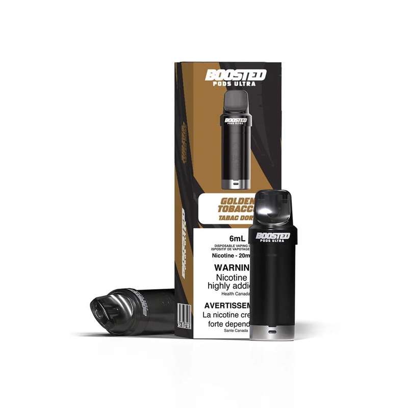 Boosted Pods ULTRA – Golden Tobacco