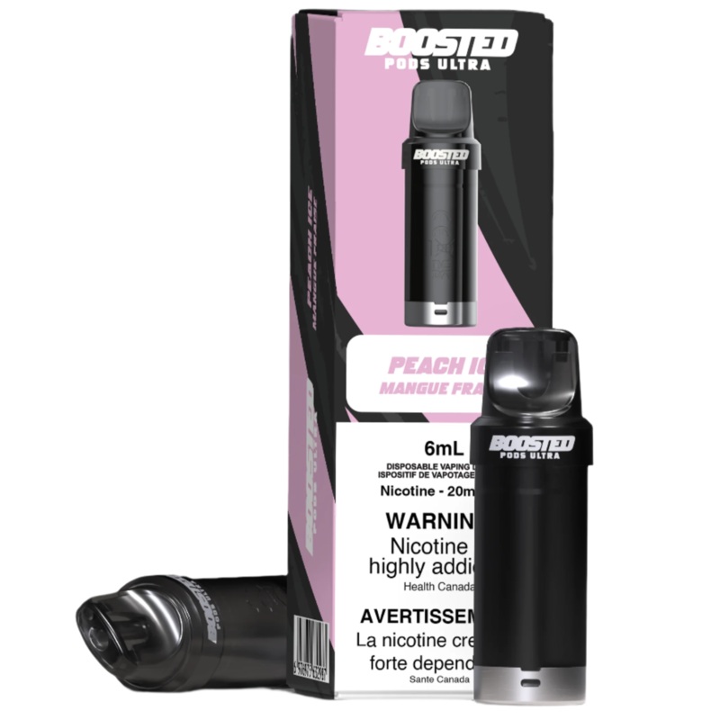 Boosted Pods ULTRA – Peach Ice