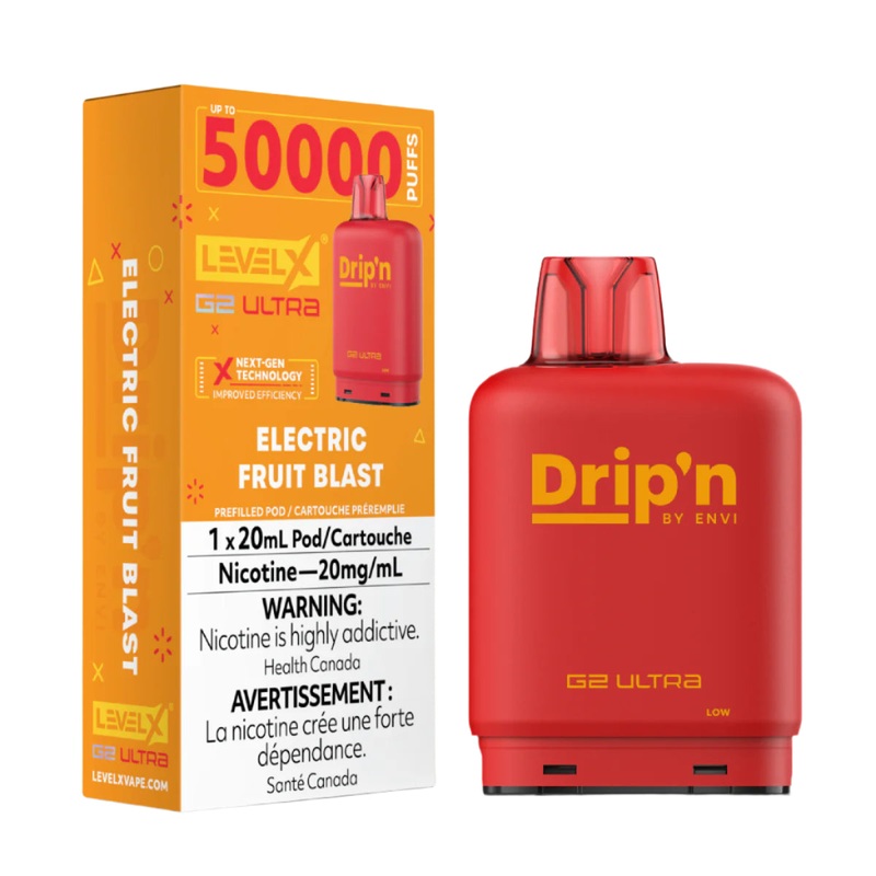 Drip’n Level X G2 Ultra 50k – Electric Fruit Blast