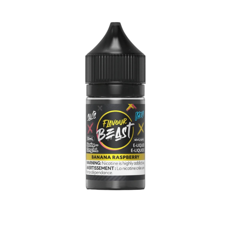 Flavour Beast – Banana Raspberry Iced 30 ml Salt